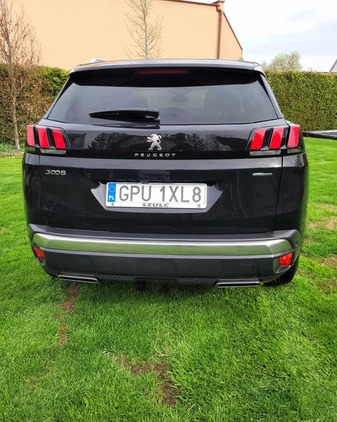 Peugeot 3008 cena 72000 przebieg: 182000, rok produkcji 2017 z Brzeg małe 154